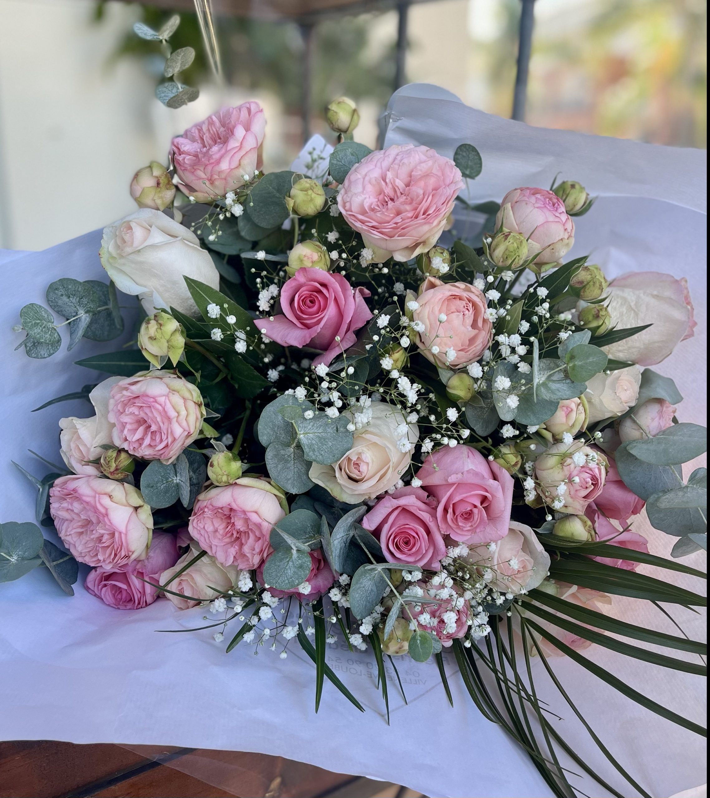Bouquet de roses mélangées - Clara fleurs